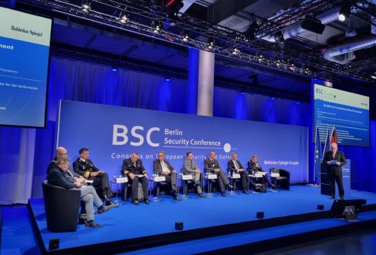 OCCAR-EA Director participates as speaker at BERLIN SECURITY CONFERENCE (BSC)